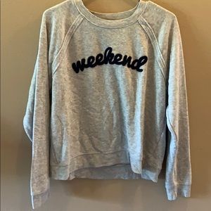 Weekend sweatshirt